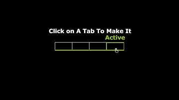 Active on Tab Clicked & Replace From Previous Tab With JavaScript | Active State Badle Tab Click par