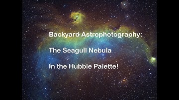 Backyard Astrophotography, 30 hours of exposure on the Seagull Nebula!