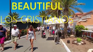 Los Cristianos Tenerife Spain 2024 🇪🇸 Beautiful Tour [4K UHD]