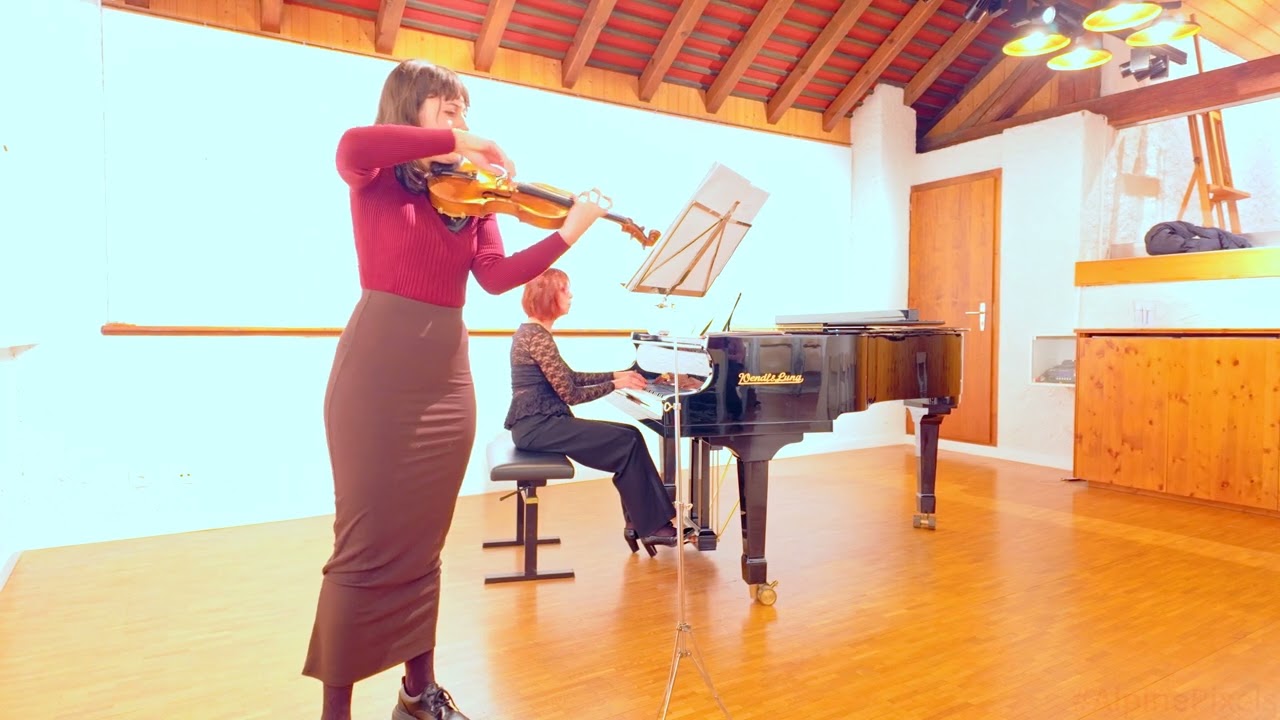 Duo Svitanok (Violin & Piano )"Libertango" by Astor Piazzolla -  Olha & Galya Semchyshyn 