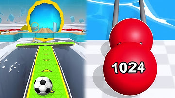 Ball Run 2048 Vs Going Balls Gameplay #135 (Android & IOS GamePlays )