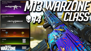 *ZERO RECOIL* M13 BEST CLASS SETUP For WARZONE - Modern Warfare Warzone BEST Class Setup