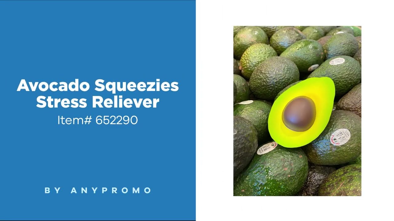 Promo Product Review: Avocado Squeezies Stress Reliever| AnyPromo 652290