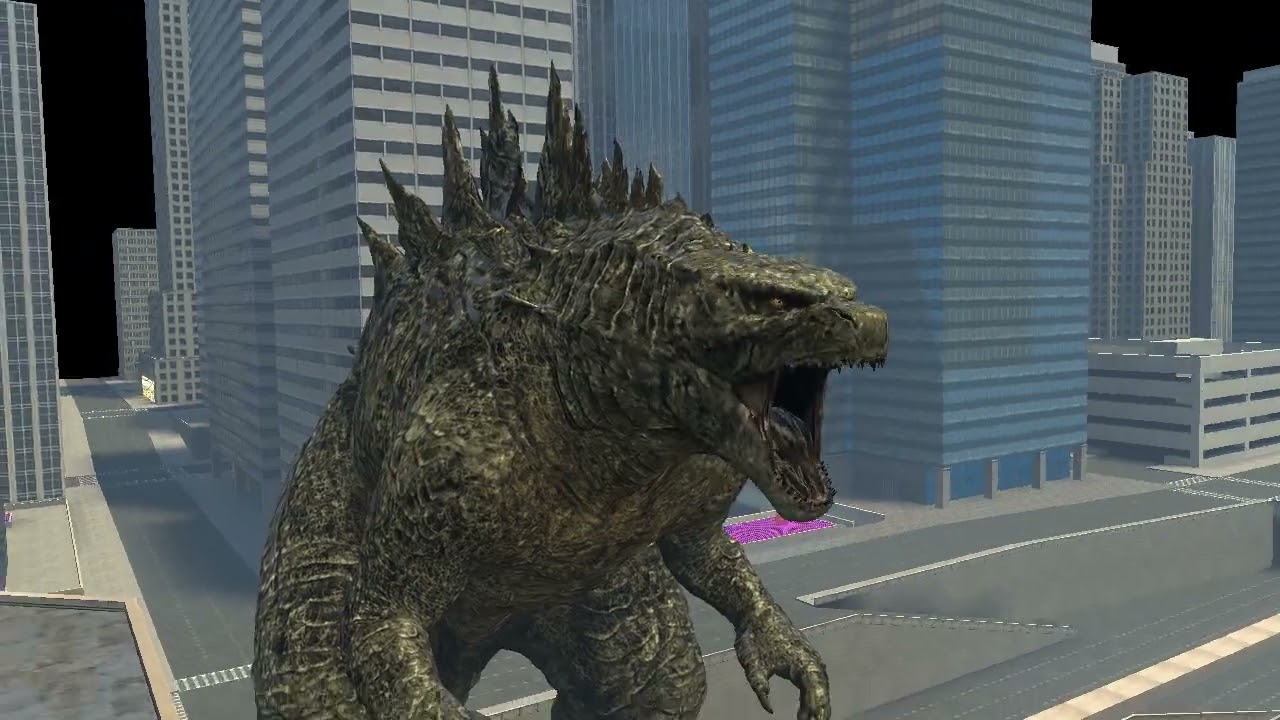 Now Godzilla be afraid to challenging his....