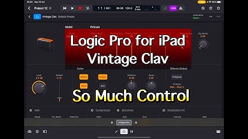 Logic Pro for iPad - Vintage Clav - So Much More Than "Just" Another Clavinet - This is Fantastic