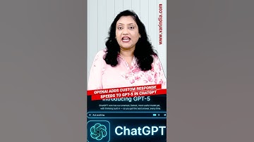 OpenAI voegt aangepaste responssnelheden toe aan GPT-5 in ChatGPT