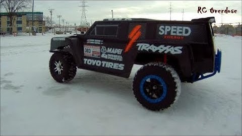 Traxxas Slash Dakar (Cool Action Shots and Snow fun) SideWinder3 -RC Overdose