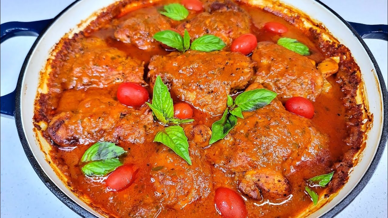 Tomato basil chicken