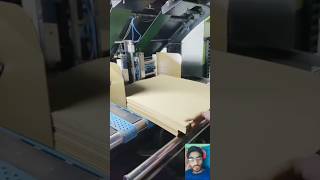 Notebook cover making process in machine #tech #technology #notebookcover #machine #shorts #skills