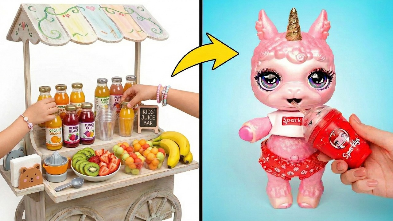 Déballage du fantastique Poopsie Surprise Llama | Slime Fait-Maison 💩🌈