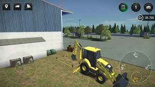 Operação da Retroescavadeira | Construction Simulator 3 (#3) screenshot 4