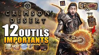 Crimson Desert  12 Outils Incroyables  Trononneuse Drones Nourriture Infini 
