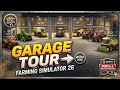 Farming Simulator 26 Garage Tour | All Vehicles & Machinery Showcase #fs26
