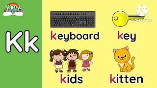 Letter Kk | Objects Beginning with the Letter Kk | Letter Kk and its Sound