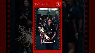 TROPHY COLLECTOR SMRITI MANDHANA 🏆 | RCB - PLAY BOLD | #BoldBrigade #Shorts