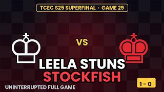 Leela STUNS Stockfish! | TCEC Season 25 Superfinal Game 29