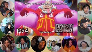 LUFFY, 70 YEARS OLD - One Piece Episode 1094 || Reaction Mashup ワンピース