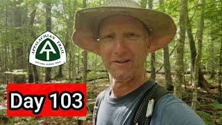 Day 103: 23 Miles, Out of the 100 Mile Wilderness (MM 2179), AT Thru-hike 2022