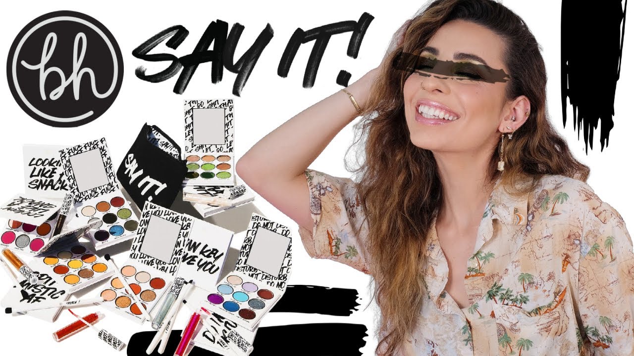 BH Cosmetics SAY IT! Collection: Swatches & Tutorial!