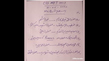CSS MPT SOLVED MCQS 21-05-2023