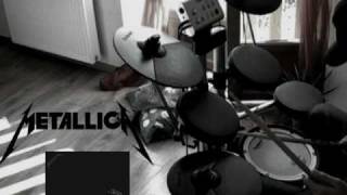 Metallica - Enter Sandman Drum Cover -  Electronic Drum (Roland HD-1)