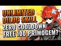 UNLIMITED Diluc Skill Zero Cooldown Guide (WATCH NOW BEFORE PATCH!) | Genshin Impact