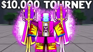 i Hosted a $10,000 ROBUX TOURNAMENT of POWER (Roblox Z Battlegrounds)