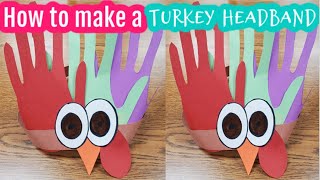 How to make a Turkey Headband