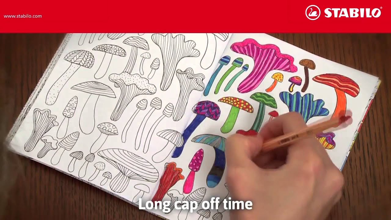 Капиллярные цветные ручки Stabilo point 88