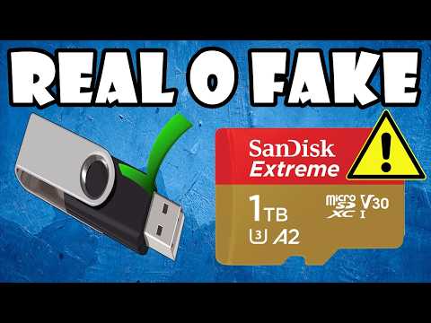 VERIFICA si una Memoria Micro SD (USB PENDRIVE) es REAL o FAKE para EVITAR la ESTAFA