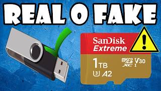 VERIFICA si una Memoria Micro SD (USB PENDRIVE) es REAL o FAKE para EVITAR la ESTAFA