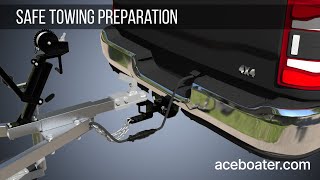 Safe towing preparation