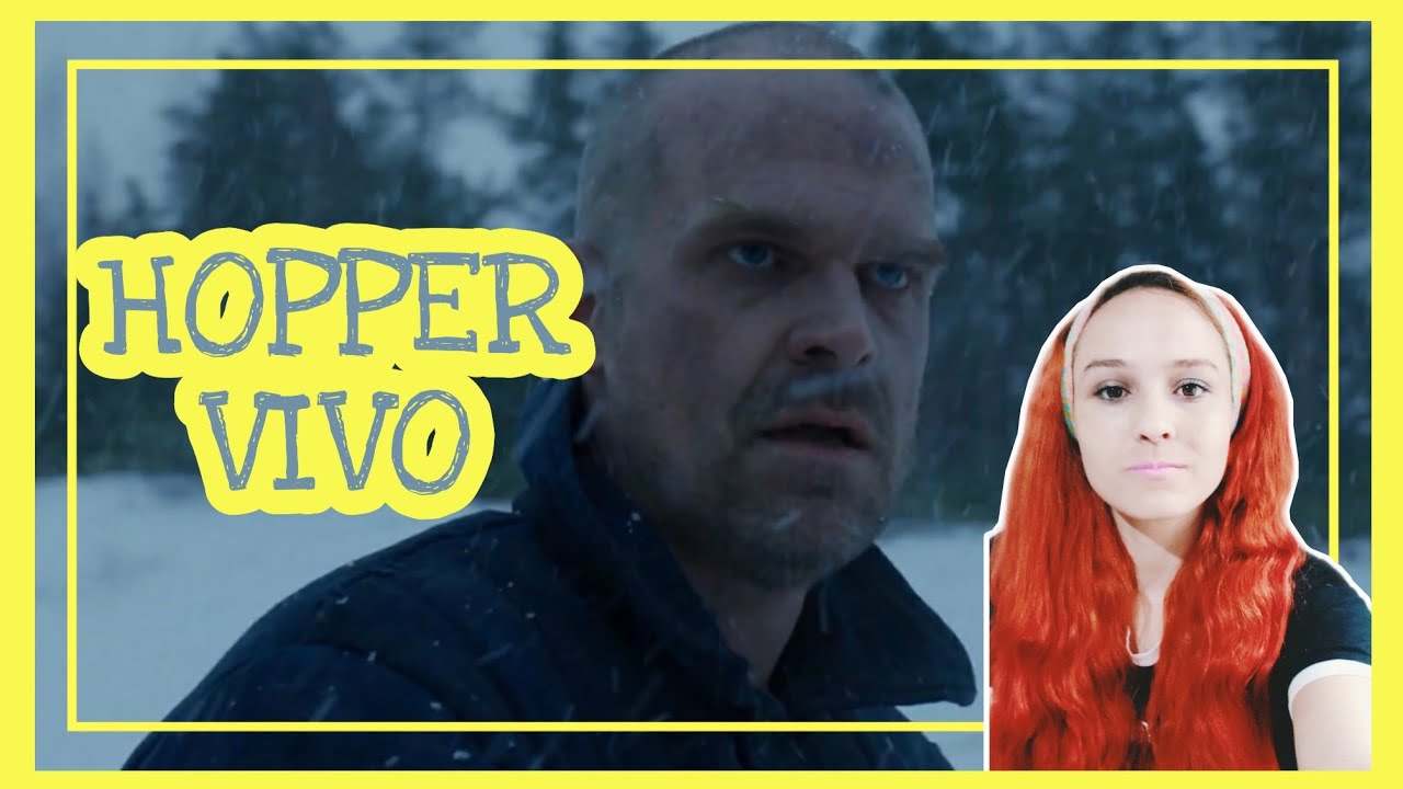 HOPPER VIVO ( COMENTÁRIO SOBRE O TEASER DA 4 TEMPORADA DE STRANGER