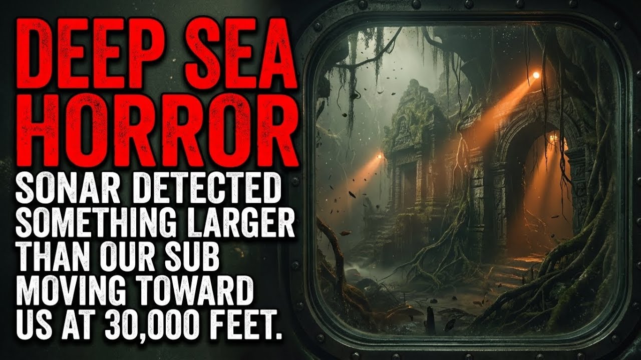 DEEP SEA HORROR: Sonar detected something larger than our sub moving toward us at 30,000 feet.