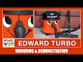 Numatic Edward Turbo Vacuum Cleaner Unboxing & Quick Demo