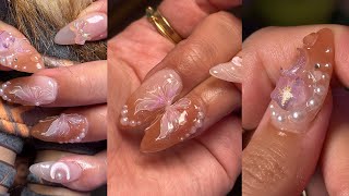 Jelly Butterfly Nails full process DISH VODS