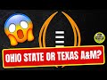 Ohio State vs Texas A&M Playoff Debate (Late Kick Cut)