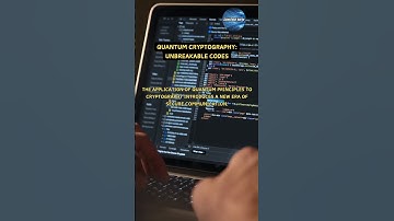 Quantum Cryptography Unbreakable Codes 👩‍💻💡 #shorts #quantum #cryptography #unbreakable
