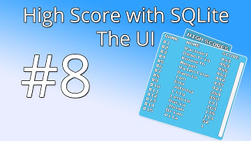 8. Unity tutorial: High score with SQLite - The UI