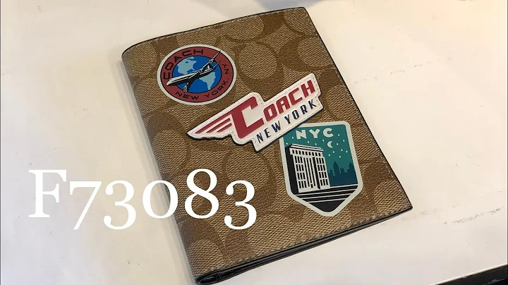 COACH ☜SHOPPING☞ F73083 PASSPORT CASE / TRAVEL PATCHES