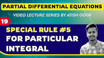 #Special Rule #5 for Particular Integral #PDE