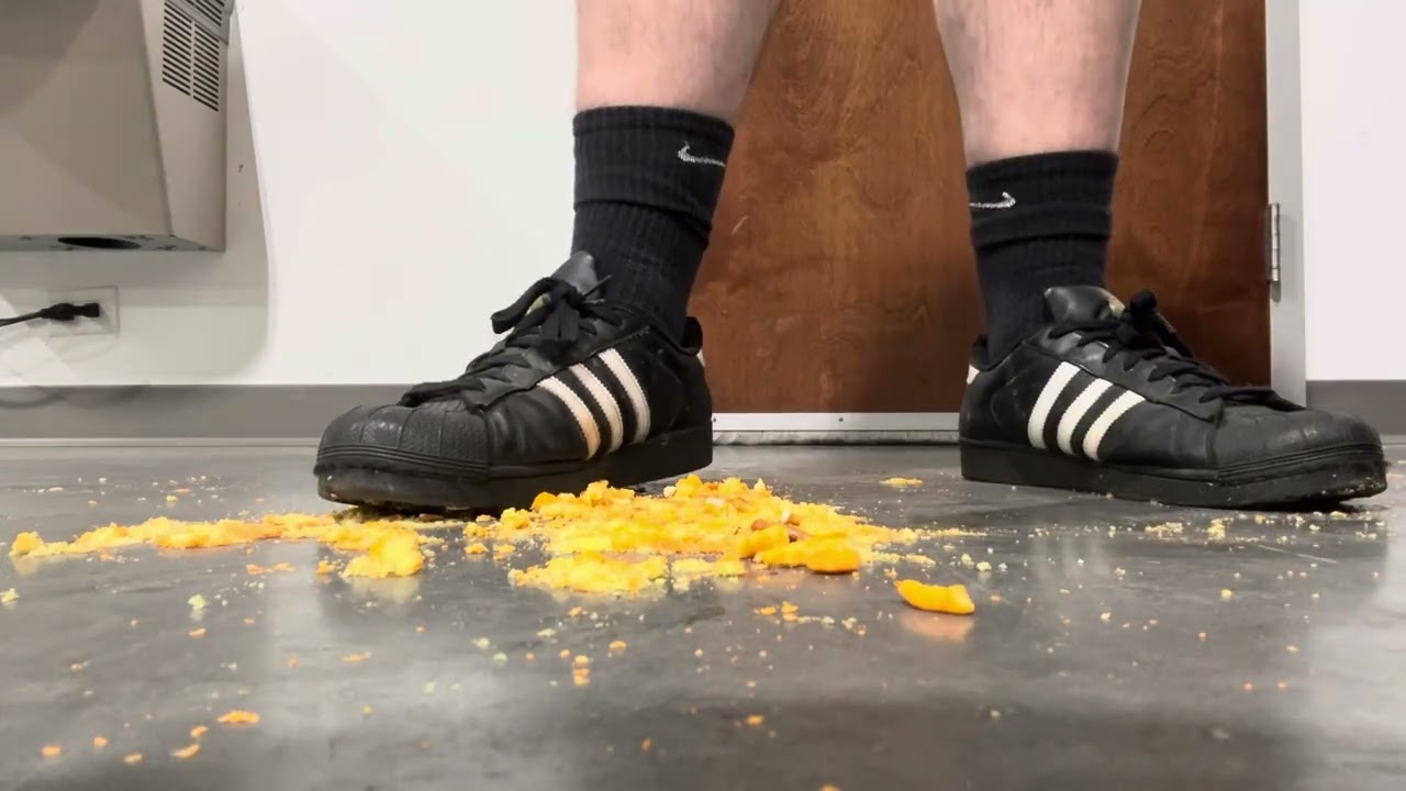 Food crush with my Adidas Superstars 
