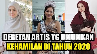 DERETAN ARTIS YANG UMUMKAN KEHAMILAN DI TAHUN 2020 | artis hamil