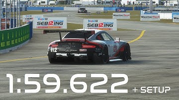 rFactor 2 Hot Lap | Porsche 911 GTE @ Sebring + Setup