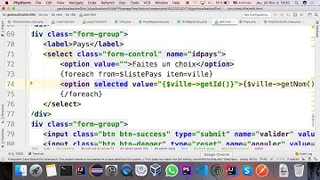video 10 Framework Samane V 1.9.2 CRUD - Doctrine, Smarty, logique - Suite