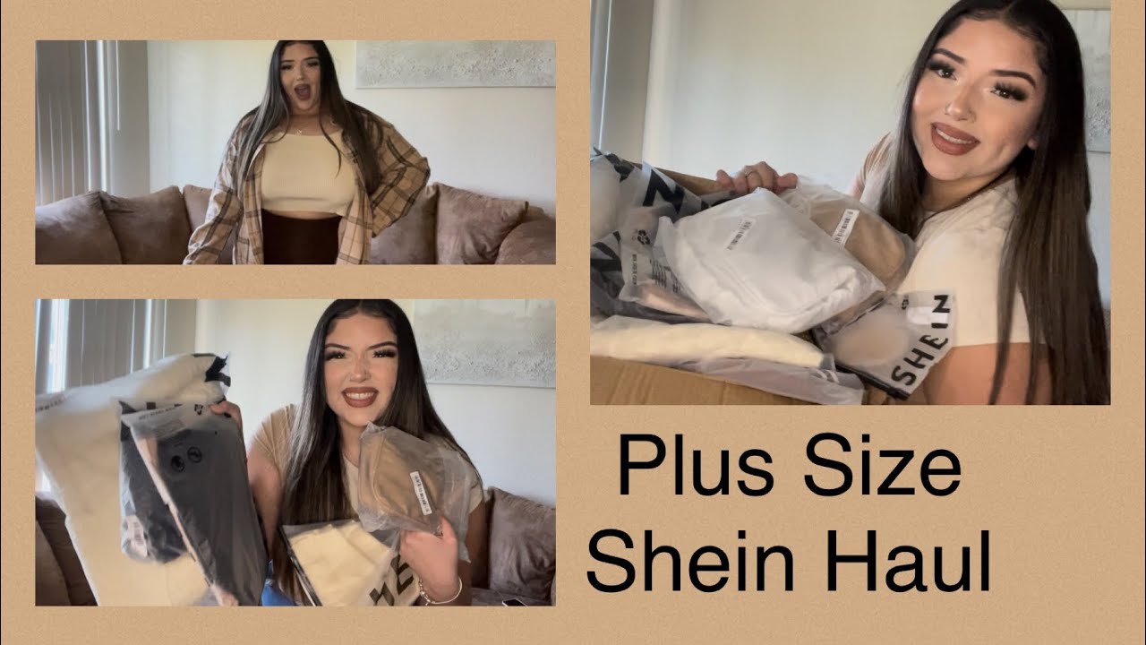 Huge Plus Size Shein Try On Haul - YouTube