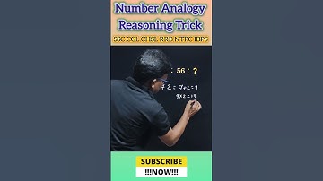 🔥Reasoning | Analogy | Number Analogy|  Missing Number Tricks | #shorts #ssc #rrb #ntpc