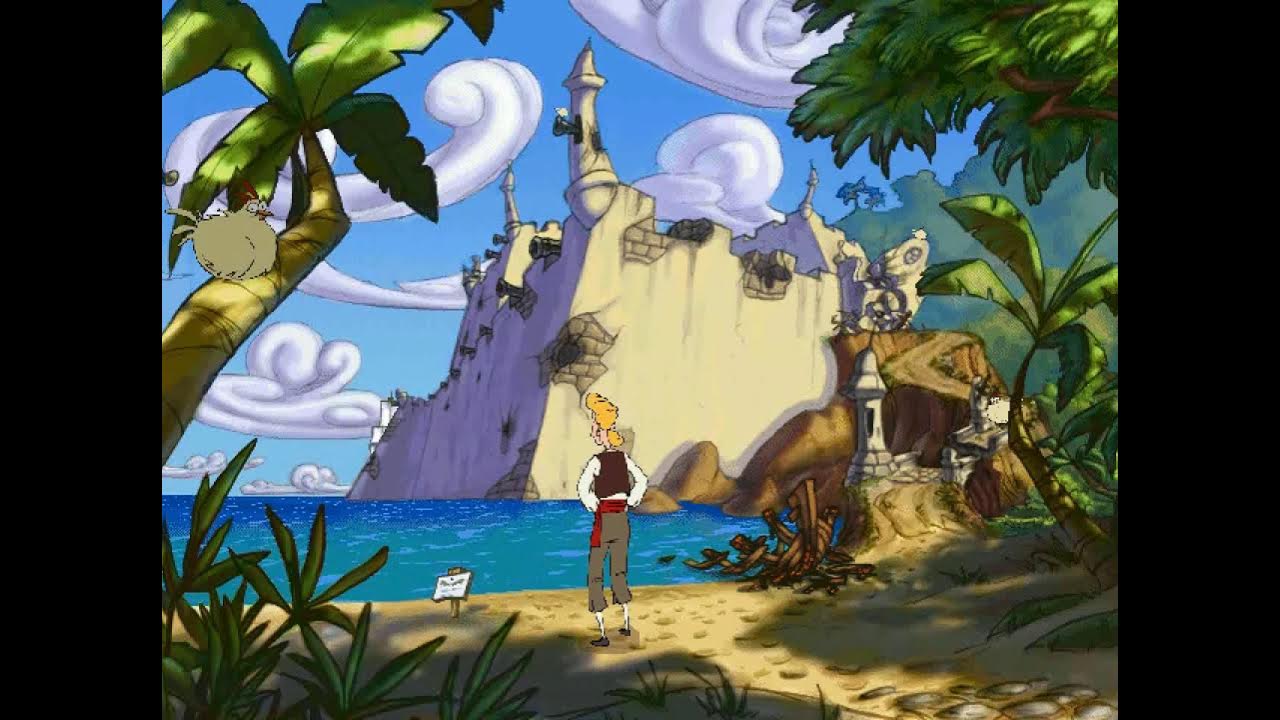 Monkey island прохождение. The Curse of Monkey Island Элайн. The Curse of Monkey Island 1997. Игра проклятие острова обезьян. Квест Monkey Island.