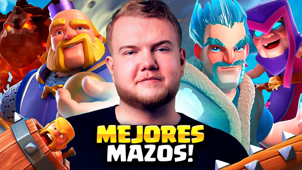 TOP 5 MEJORES MAZOS DEL MUNDO EN CLASH ROYALE 🌍