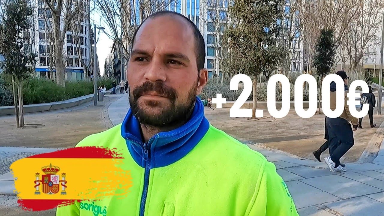 CUANTO GANAN LAS PERSONAS EN ESPAÑA ¿alcanza para vivir?